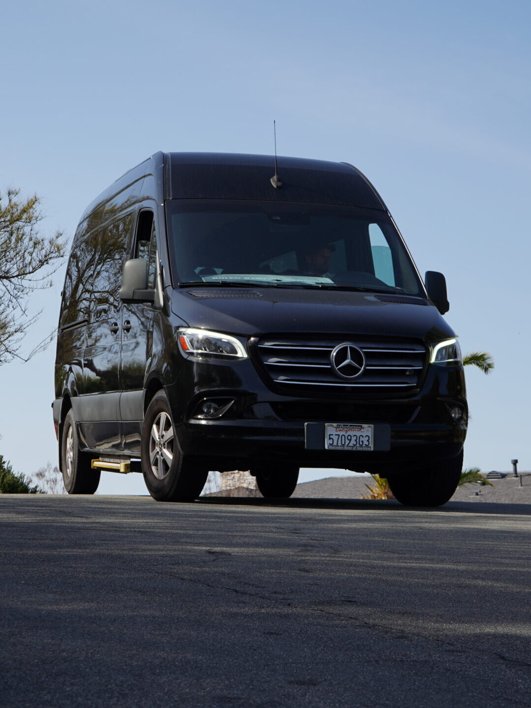 san diego shuttle service in a sprinter van